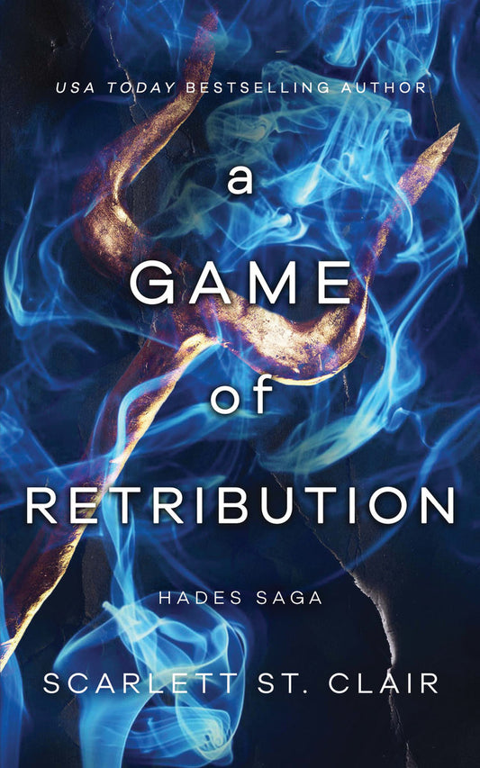 A game of retribution by Scarlett St. Claire. Between killing mythical monsters and recovering deadly stolen artifacts, each feat seems more impossible than the last and draws his attention away from Persephone—whose own tragedy has left her questioning whether she can be Queen of the Underworld. Can Hades maintain the balance he craves?