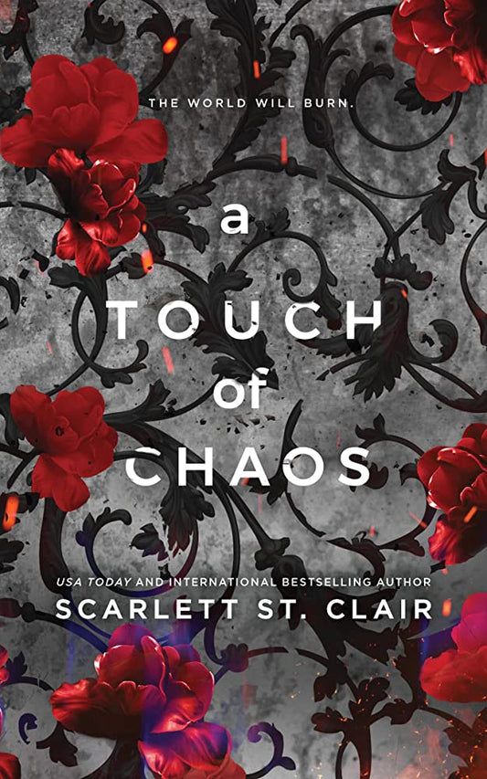 A Touch of Chaos by Jennifer Armentrout.Persephone, Goddess of Spring, never guessed that a chance encounter with Hades, God of the Underworld, would change her life forever—but he did. Now embroiled in a fight for humanity and battles between the gods, Persephone and Hades have entered a world they never thought they would see.