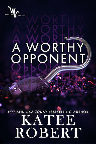 A Worthy Opponent by Katie Robert. Playing with Peter Pan themes, A Worthy Opponent sets up Tink and Hook with a marriage of convenience and feisty romance. Fighting past shared trauma and an old enemy, they have to decide if they can trust each other with more than their bodies.