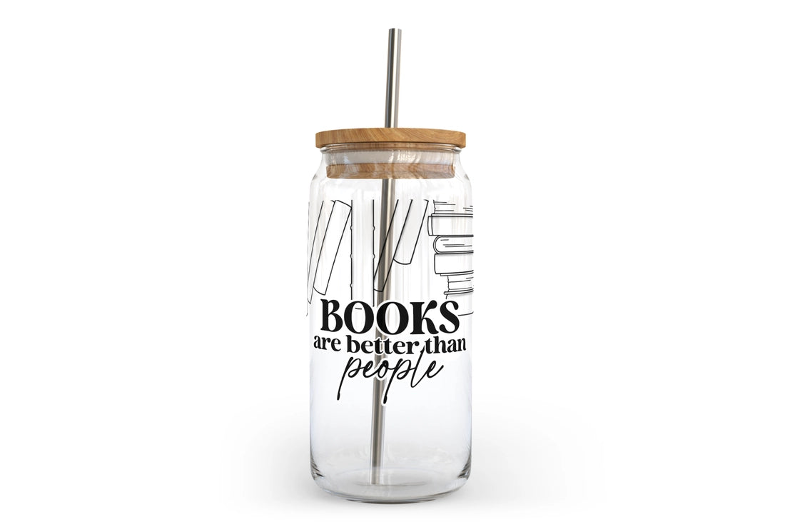 Bookish Glass Tumblers