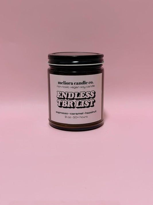 Endless TBR Candle